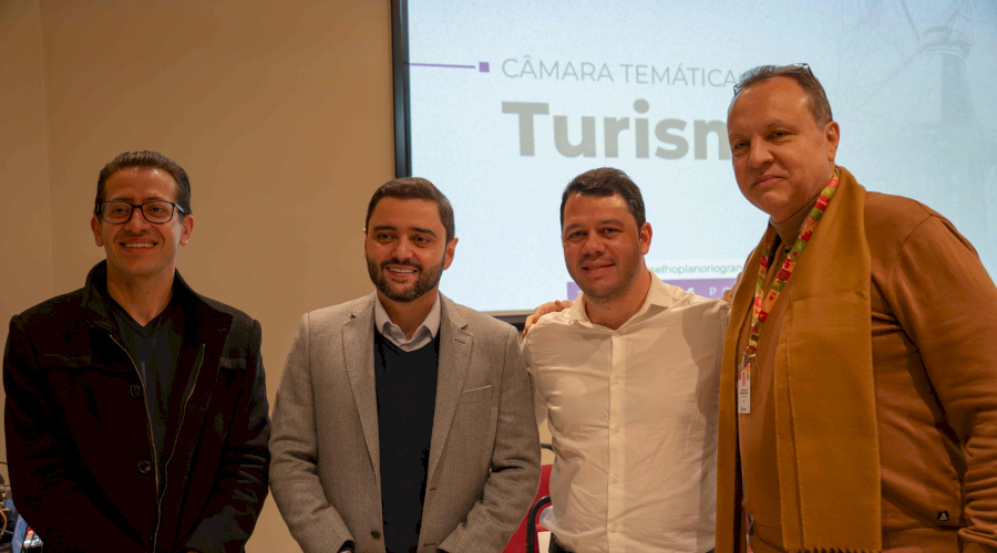 Em reunião da Câmara Temática de Turismo, vice-governador diz que estudo sobre aeroporto de Canela deve ficar pronto na próxima semana
