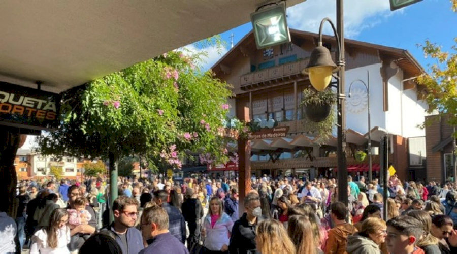 Gramado tem crescimento de 24,29% de sua população, aponta o Censo 2022