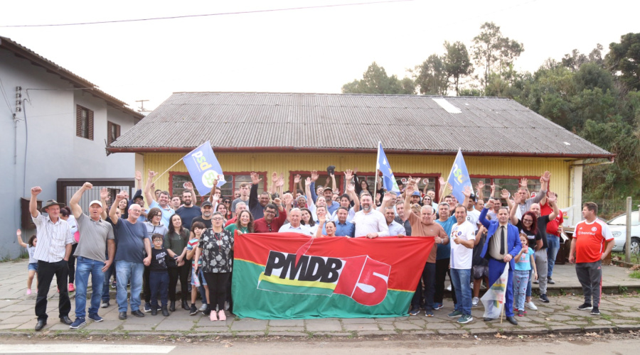 Convenção do MDB oficializa pré-candidatura de Marcelo Savi e Luciano Melo à Prefeitura de Canela