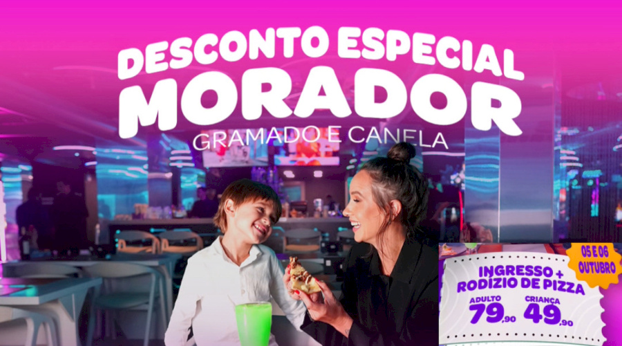 Mundo Lugano oferece promoção exclusiva para moradores de Gramado e Canela neste fim de semana