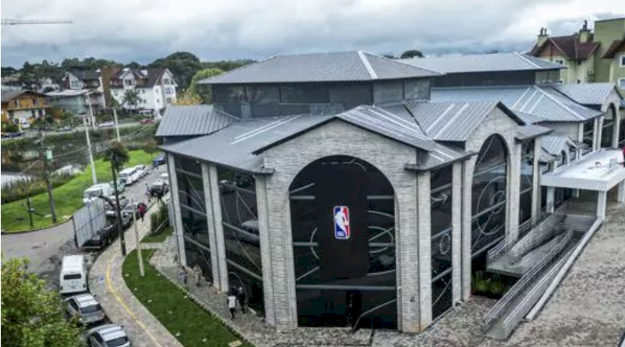 Estrutura do Parque Temático da Liga de Basquete NBA em Gramado surpreende visitantes