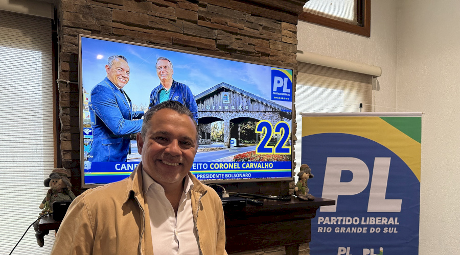 Coronel Carvalho foca em transparência e sustentabilidade em plano de governo para Gramado 2024