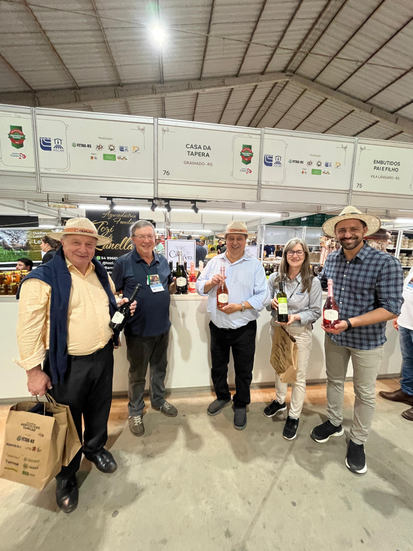 Agroindústrias de Gramado divulgam marcas na 48ª Expointer