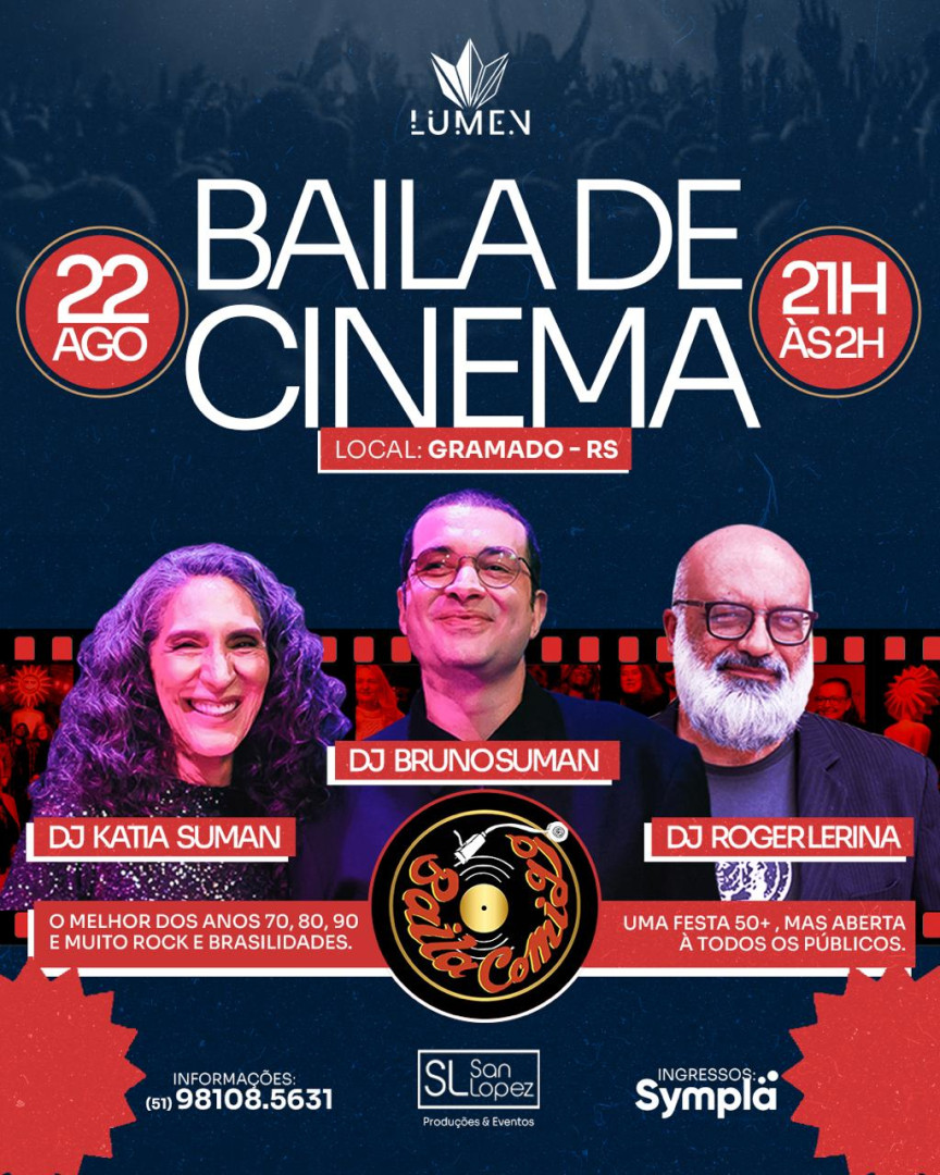 “Baila Comigo” leva clima retrô e brasilidade ao Festival de Cinema de Gramado