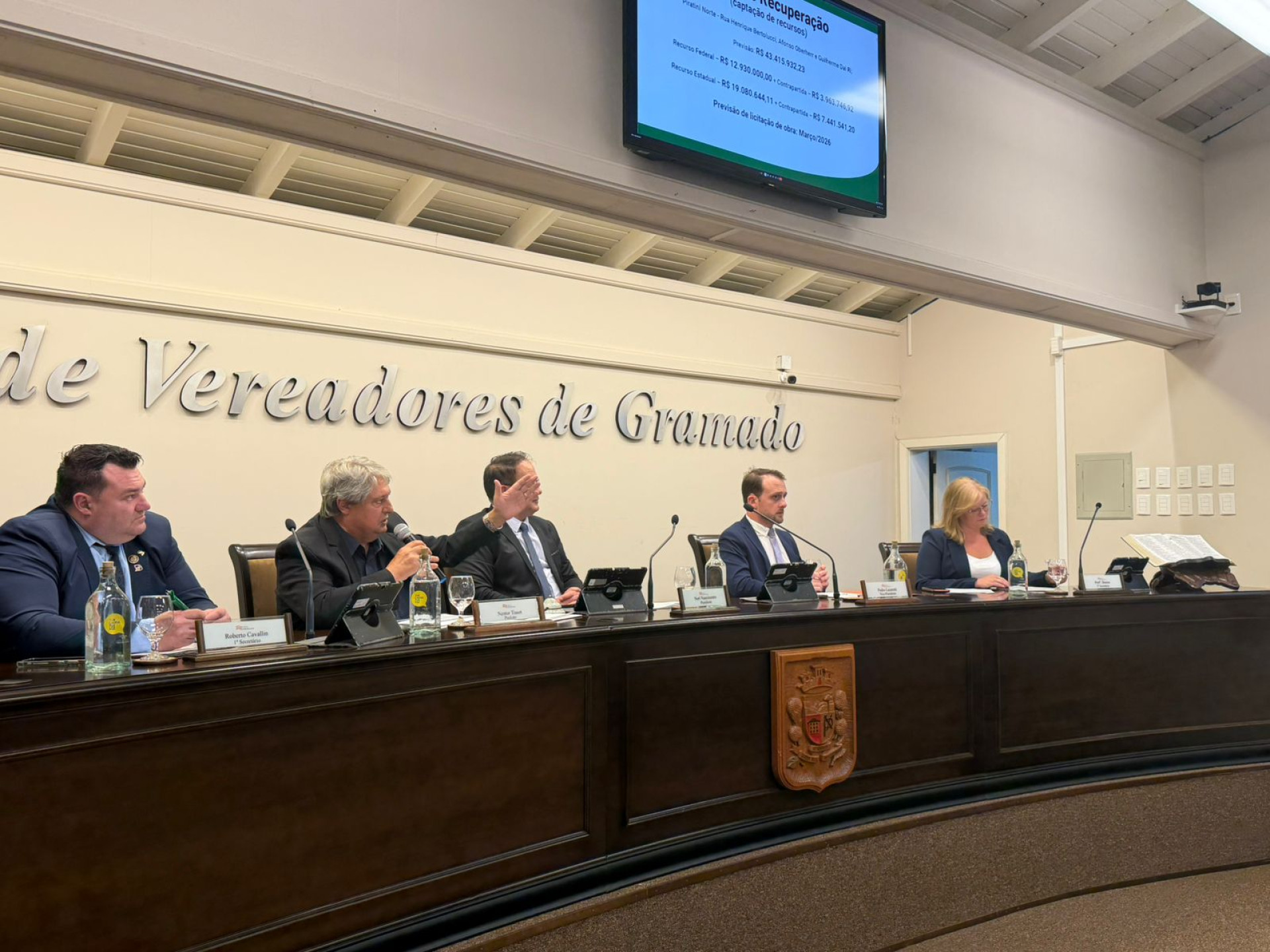 Câmara de Gramado retoma ano legislativo com balanço de obras e investimentos anunciados por Nestor Tissot