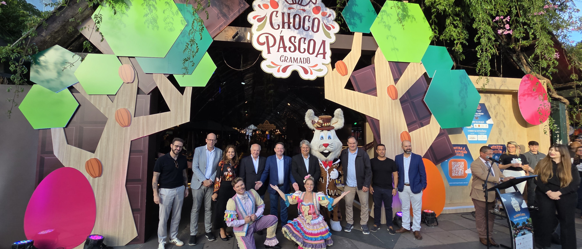 Gramado abre programação para 30 dias de celebração da ChocoPáscoa