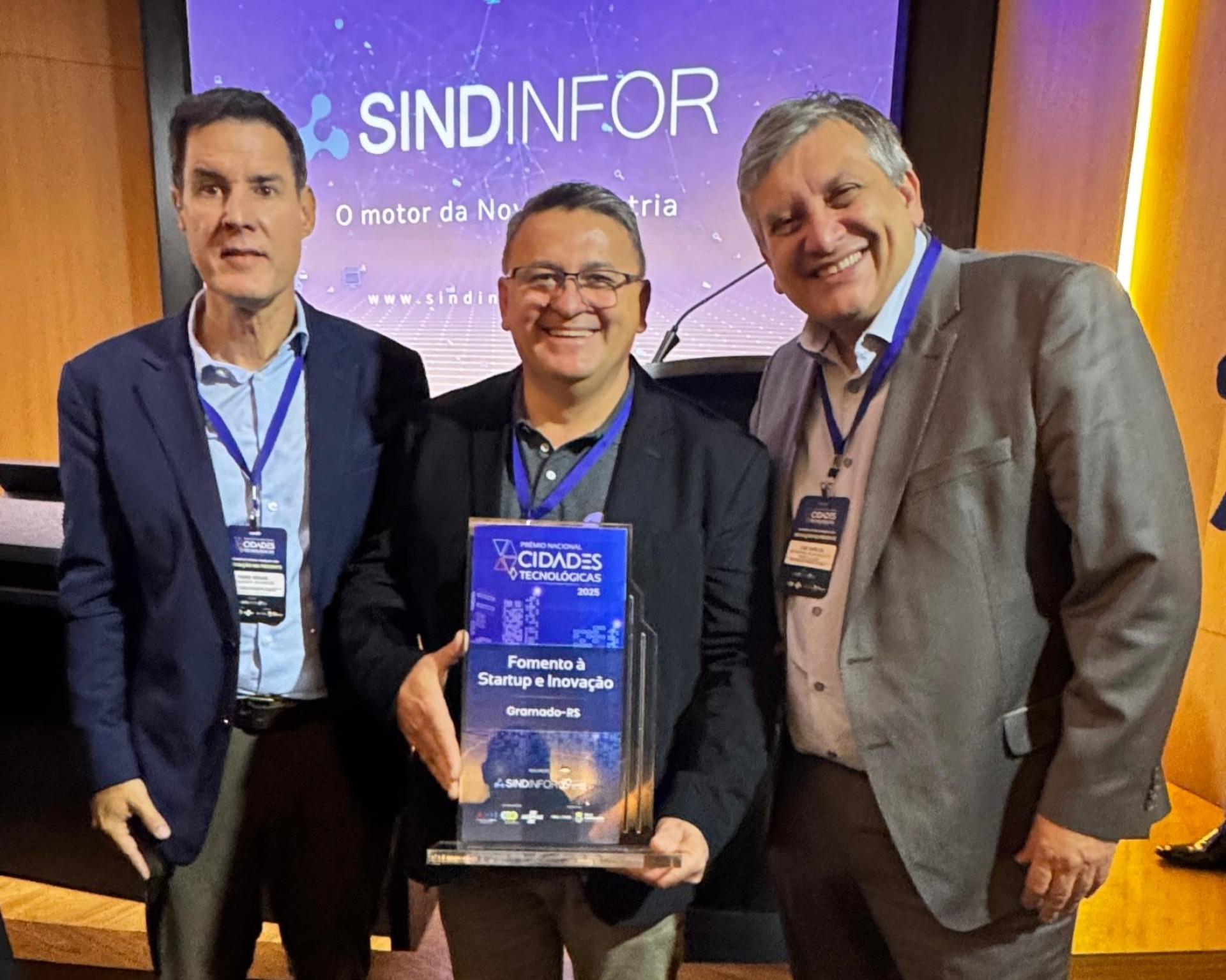 Gramado é premiada em evento nacional e reforça seu papel de destaque em inovação