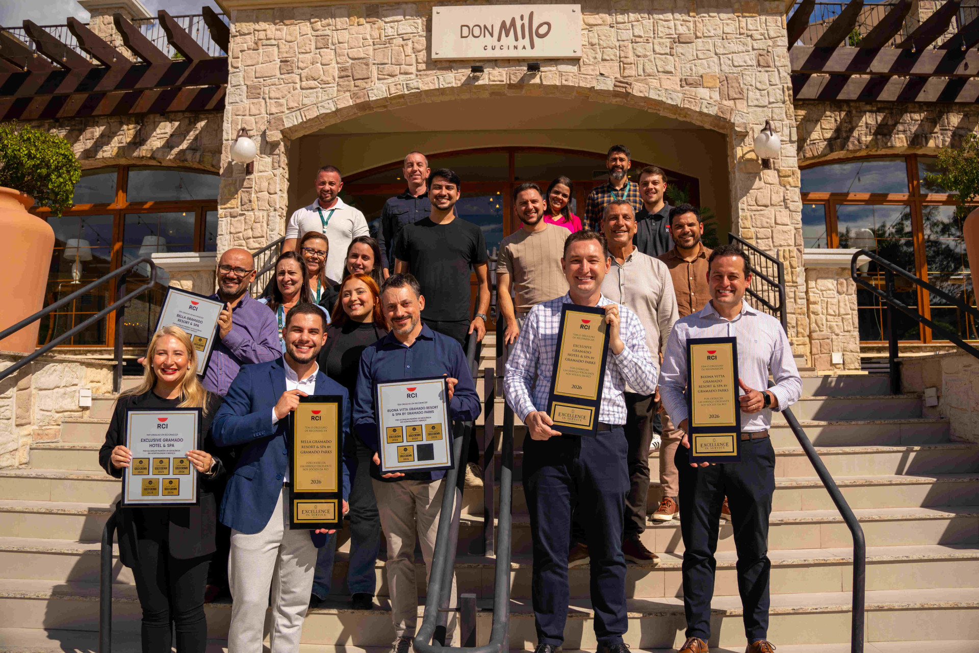 Gramado Parks é novamente reconhecida pela RCI com certificações de excelência na Serra Gaúcha