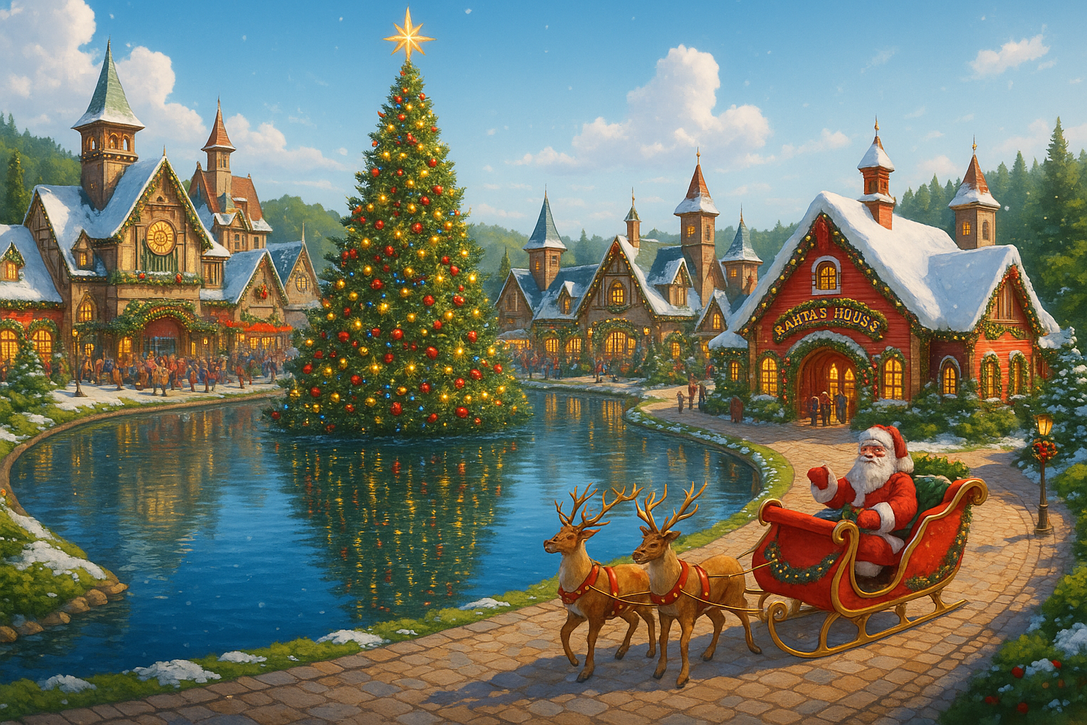 Gramado planeja construir a Cidade do Natal em área às margens da Perimetral, com projeto inspirado na Disney