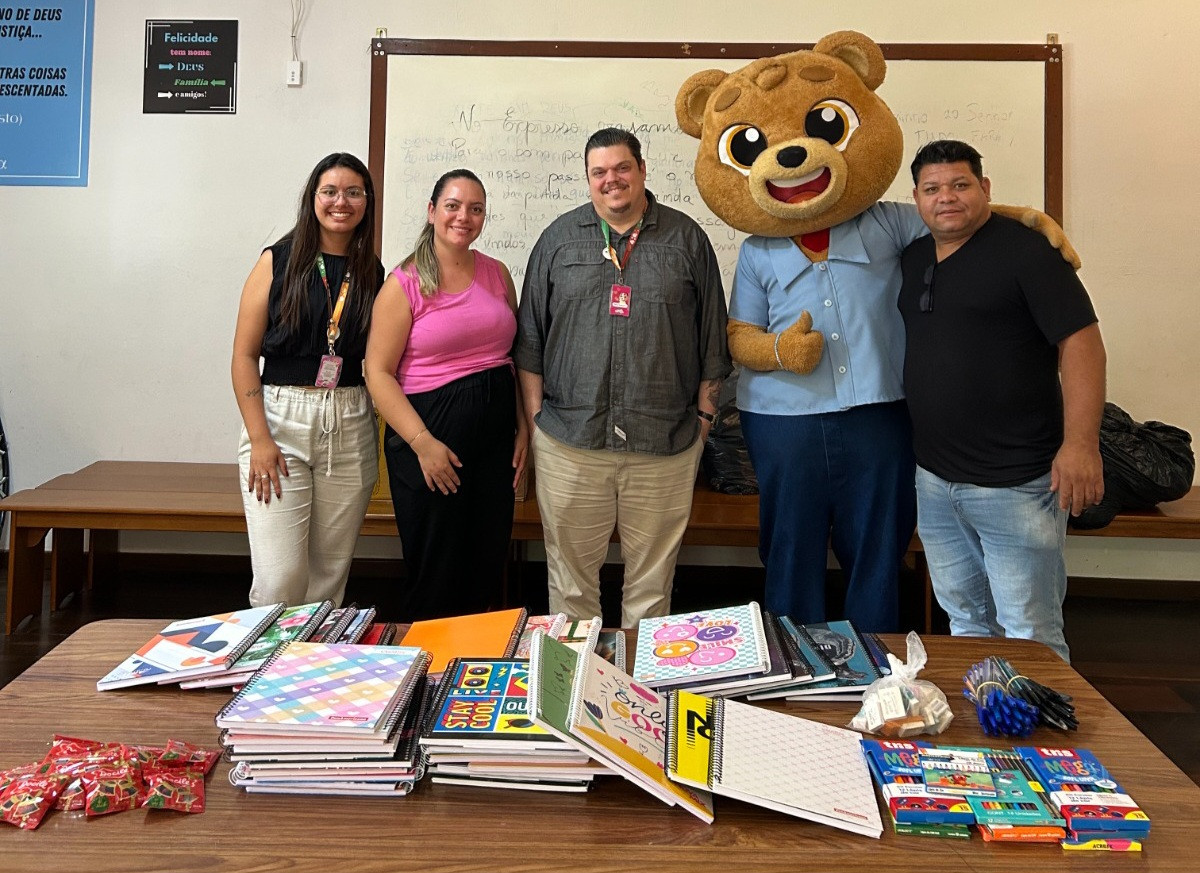 Mundo Criamigos arrecada mais de 650 itens escolares em ação solidária em Gramado