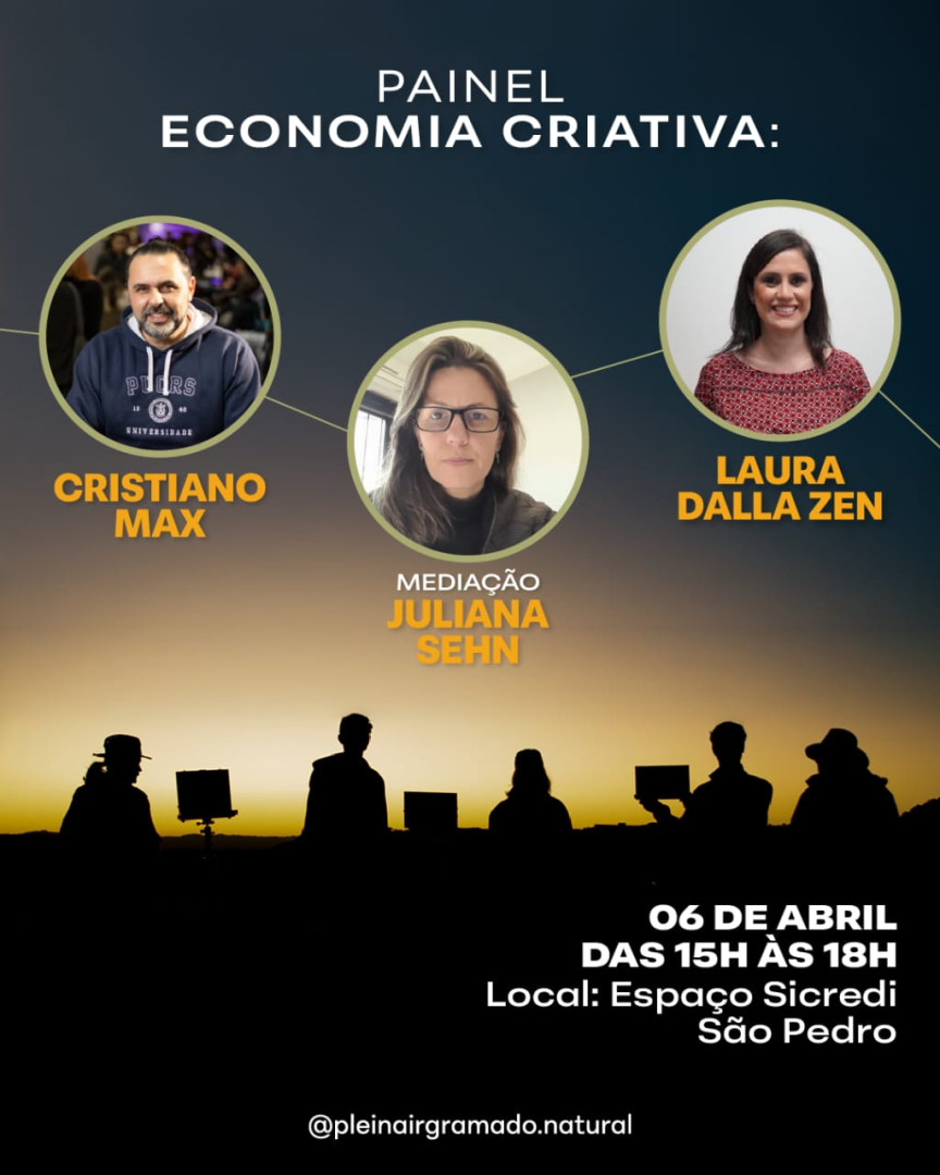Painel em Gramado debate economia criativa como caminho para a diversificação da matriz econômica da cidade