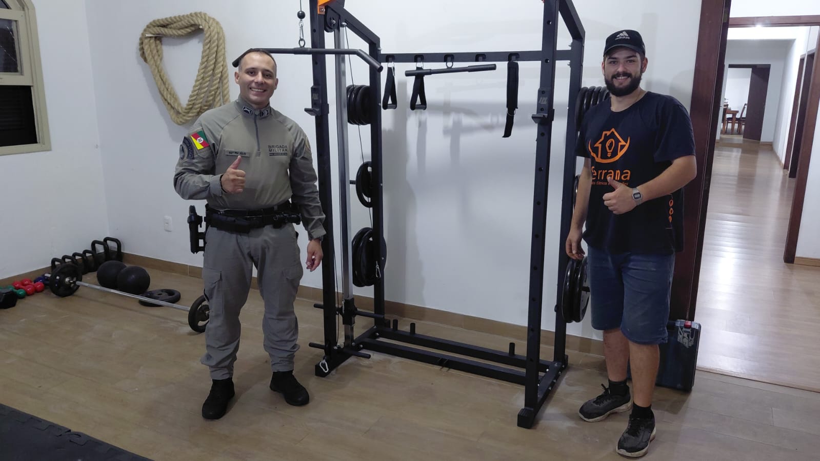 Residence Club Hard Rock Hotel Gramado realiza doação de equipamentos à academia da Brigada Militar