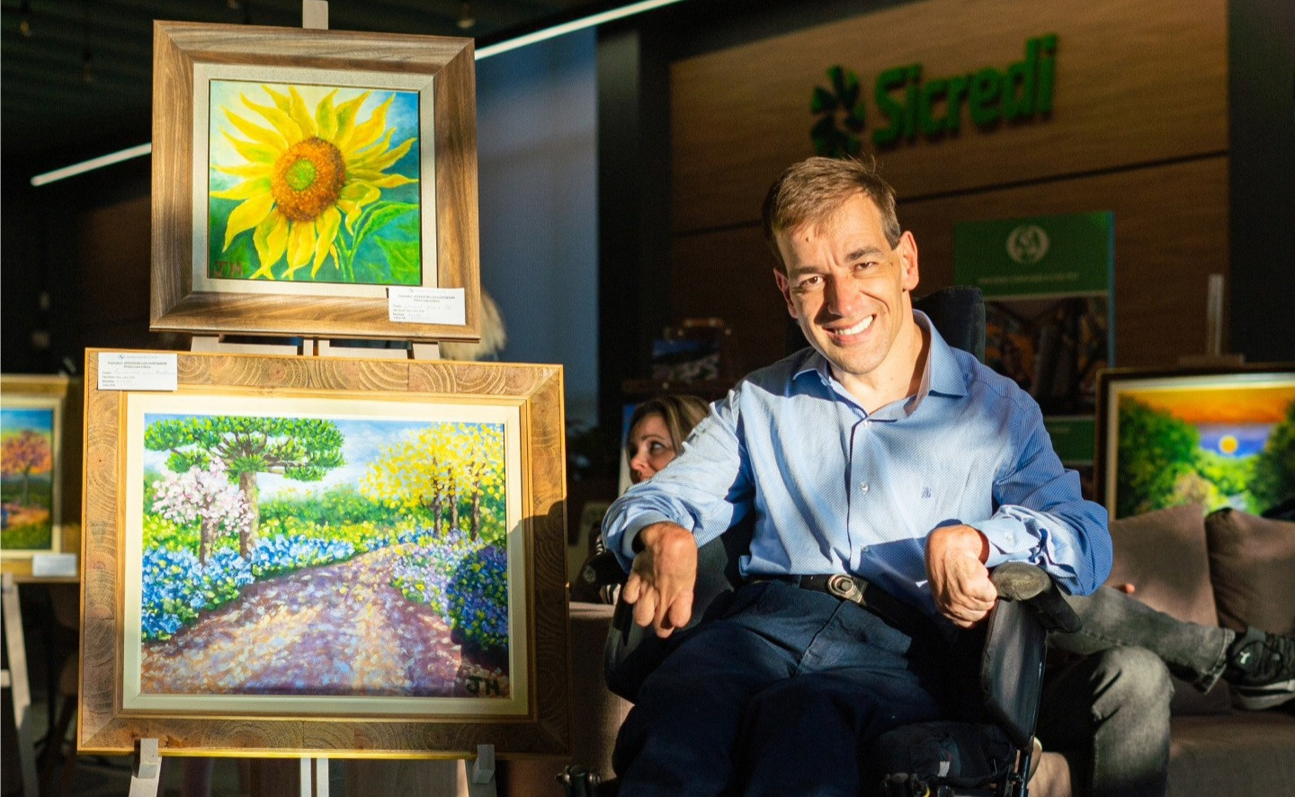 Sicredi Pioneira promove exposição de Jeferson Hoffmann no Espaço Sicredi Canela