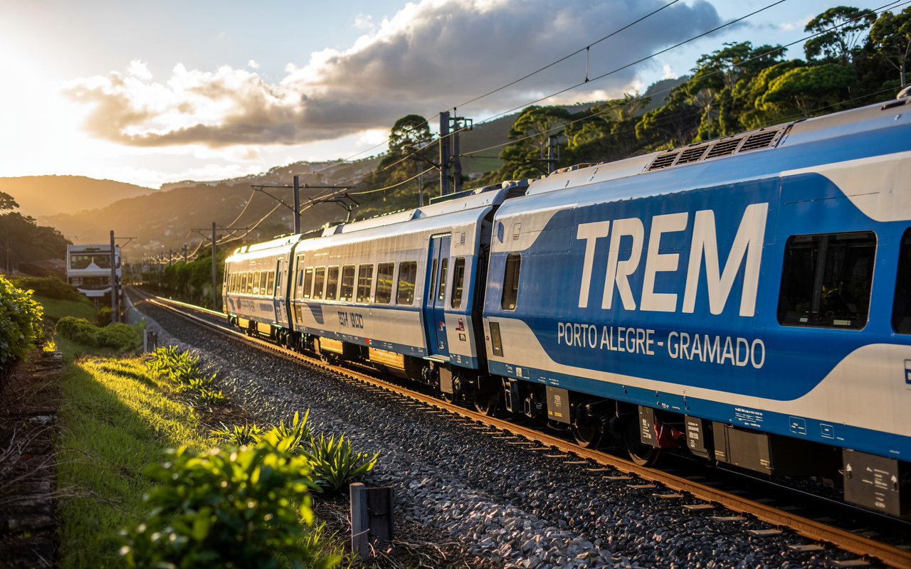 Trem para Gramado dá passo decisivo e se aproxima da realidade: Ferrovia entre Capital e Serra avança com autorização ambiental e cronograma definido