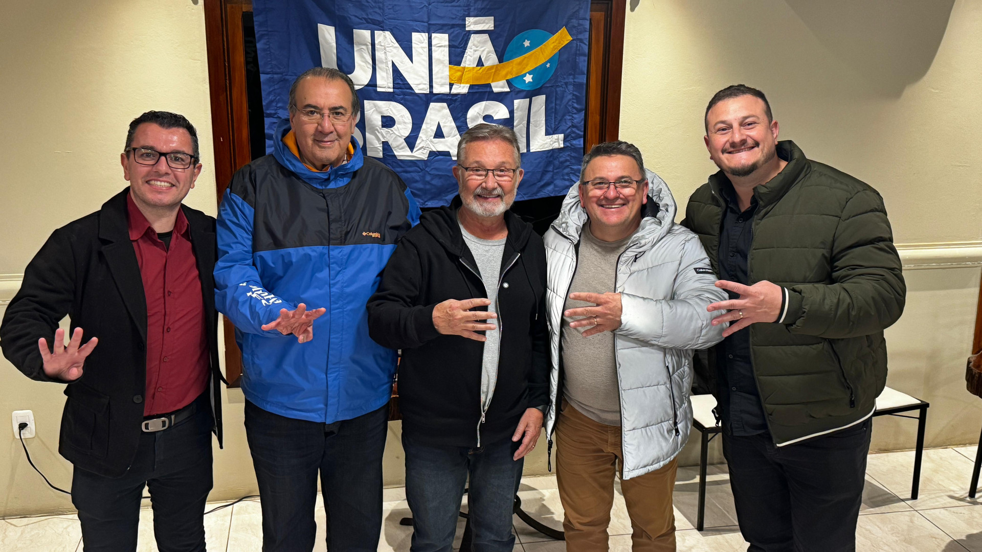 União Brasil promove encontro regional e anuncia integração com Progressistas